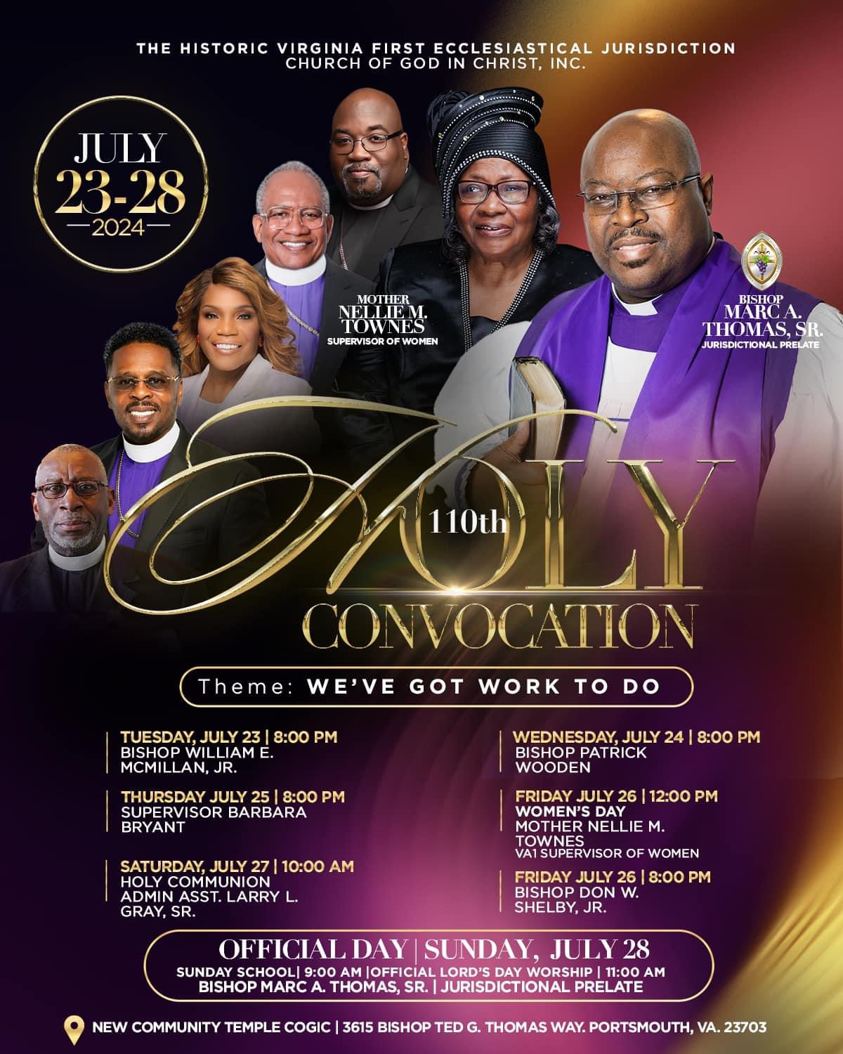 110th Holy Convocation